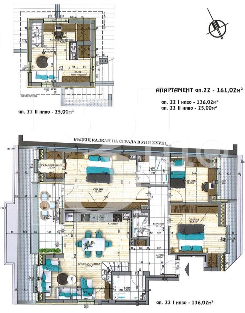 "3mo" недвижими имоти продава, Многостаен мезонет в кв.Витоша - 0