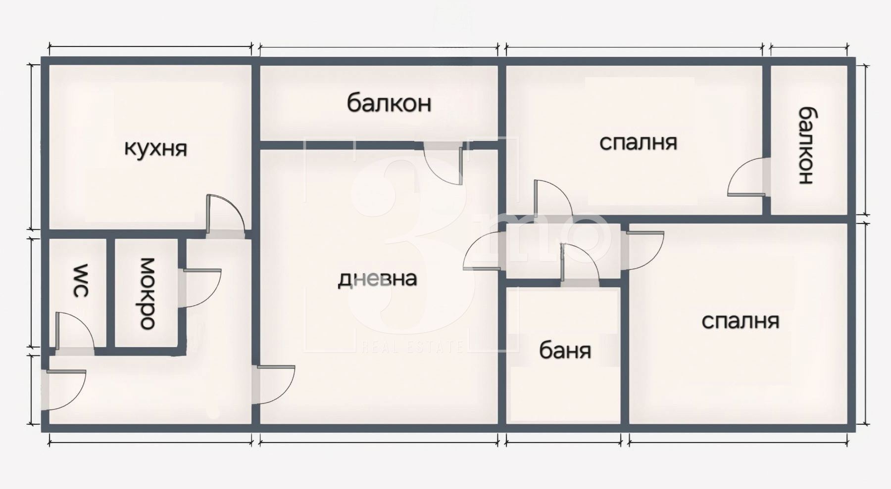 Тристаен апартамент за продажба в ж.к. Люлин 3, гр. София - 0
