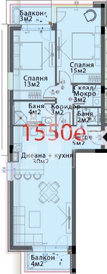 3mo Амалтея продава тристаен апартамент в нова сграда в кв. Модерно предградие, гр. София - 0